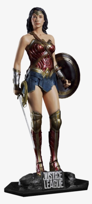 Justice League Wonder Woman - Wonder Woman Life Size Statue #3946842