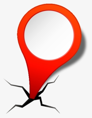 Location Map Pin Red2-1 - Maps Icon Red Png #3947190