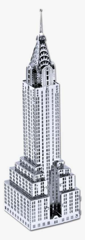 Chrysler Building - Metal Earth 3d Metal Model - Chrysler Building #3947433