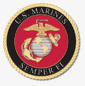 Us Marines Semper Fi Medallion - Marine Corps League #3947487