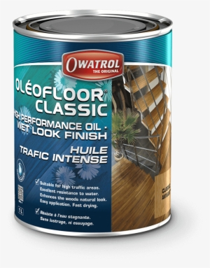 Oleofloor Classic 1l Wood Floor Oil - Oleofloor Huile Parquet Et Lambris Classic - 5 Litres #3947659