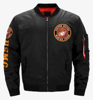 Us Marine Corp Retired Over Print Jacket - Camo Marine Corps Logo Magnet #3947661