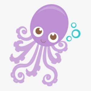 Cute Octopus Sticker - Cute Octopus Png #3947805