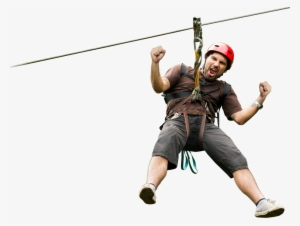 Got Adrenaline A New Adventure Park On Oahu Awaits - Man In Zipline Png #3948075