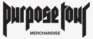 Purpose Tour Merchandise Logo - Justin Bieber Purpose Tour Logo #3949101