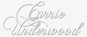 Carrie Underwood Image - Carrie Underwood Logo Transparent #3949375