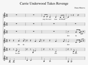 Carrie Underwood Takes Revenge Sheet Music Composed - Sheet Music #3949740
