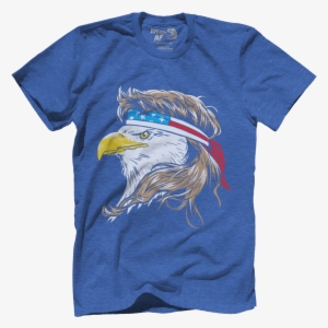 Merican Eagle - Eagle With American Flag Bandana #3950220