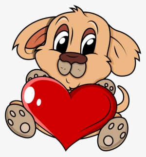 Png Transparent Library Biggie Drawing Heart - Perrito Con Un Corazon Para Dibujar #3950387
