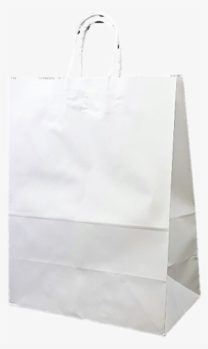 Eco Bag A3 White With Paper Twist Handles - Bag #3951106