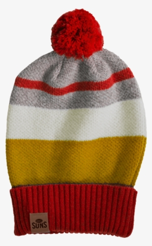 Gold Coast Suns Fibre Of Football Stripe Beanie #3951610