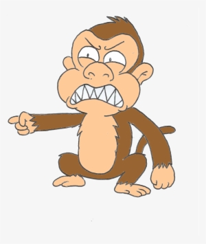 Evil Monkey - Cartoon #3951838