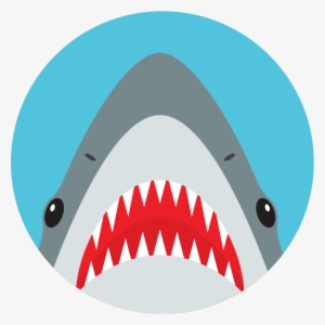 Nuckees Original Phone Grips - Jaws Picture Cartoon Shark #3951870