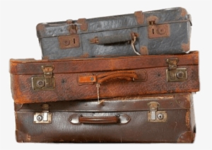 3 Suitcases Photo - Vintage Suitcases Png #3951897
