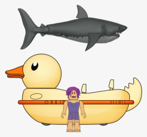 Sharkbite Duck Boat - Shark #3951992