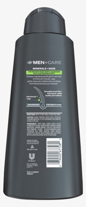 Dove Men Shampoo Ingredients #3952513
