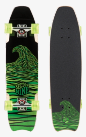 Sector 9 Sharkbite Complete - Sector 9 Sharkbite Green Longboards #3952611