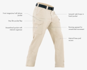 Product Components - First Tactical Tactix Series Tactical Pants Khaki #3952880