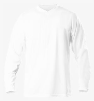 Long Sleeve Jersey 1 (1) - Plain White Long Sleeve T Shirt Back #3953518