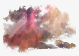 Freetoedit Clipart Png Stars Galaxy Smokey With A Trans - Watercolor Paint #3953966