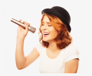 Singing Girl Transparent Background #3954109