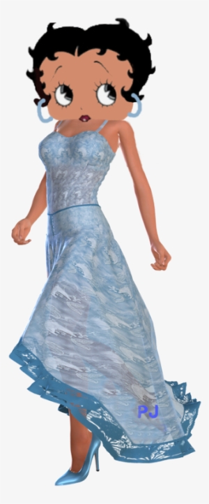 Photo Blue-dress - Sexy Betty Boop 200 #3954214