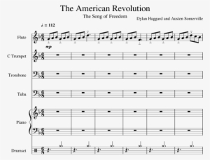 The American Revolution Sheet Music Composed By Dylan - America The Beautiful - Sheet Music #3954328
