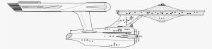 This Is My Take On The Tos Enterprise Uss Enterprise - Star Trek Iv: The Voyage Home #3954534