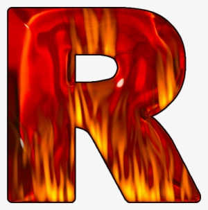 Etc > Presentations Etc Home > Alphabets > Themed Letters - Hot Letter R #3954658