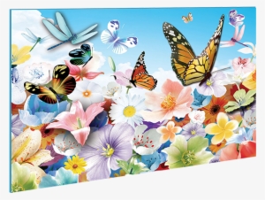 3d Jigsaw Puzzle - Simba Puzzle With 3d Effects Butterfly, Multi Color #3954754