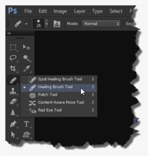 Remove Eye Veins In Photoshop - Healing Brush In Photoshop #3954855