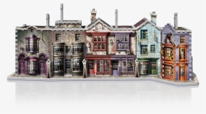 Going Through A Brick Wall Or Using Floo Powder To - Diagon Alley 3d Puzzle #3954908