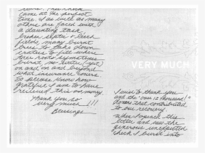 Our Warmest Thanks To The Lake County Fire Survivors - Handwriting #3955199