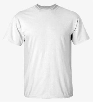 White Tees 1 Front 1 3 - Plain V Neck Shirt White #3955300