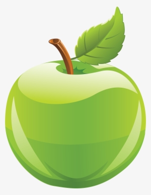 Green Apple Png Image - Hair #3955331