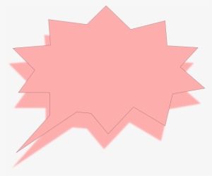 Pink Speech Bubble Png #3955524