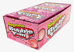 Sugarless Bubble Yum Original Bubble Gum #3956164