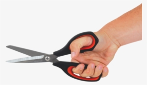 Shoof Tail Trimming Scissors - Scissors With Hand Png #3957355