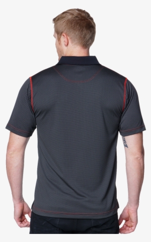 Br1702 Mens Carbon Fiber Polo - T-shirt #3957542