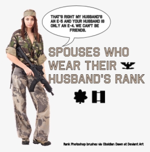 Wearing Your Husband's Rank #3958450