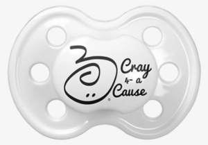 Pacify With A Purpose Cray 4 A Cause Pacifier Binky - Pacifier #3958826
