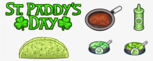 Paddy's Day Ingredients - Papa's Taco Mia Hd St Paddy's Day #3959163