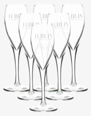 Box De 6 Champagne Flutes H - Wine Glass #3959870