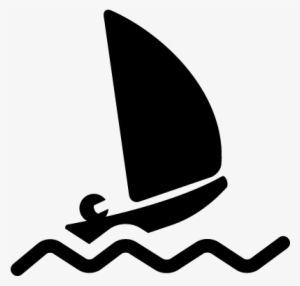 Paralympic Sailing Boat Vector - Sailing Icon #3960287