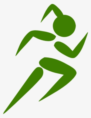 Running - Green Running Clip Art #3960519