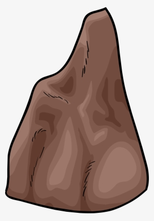Rugged Rock - Club Penguin Furniture Rock #3961021