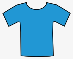 This Free Icons Png Design Of Blue T-shirt #3961602