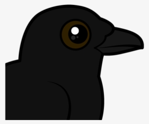 The American Crow Is A Large Passerine Bird Species - Cute Raven Png #3961779