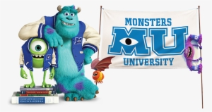 Monsters University Clearart Image - Mike Y Sulley En Monsters University #3962092