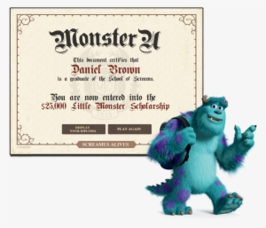 Kellogg's Monsters University Facebook App Design #3962476